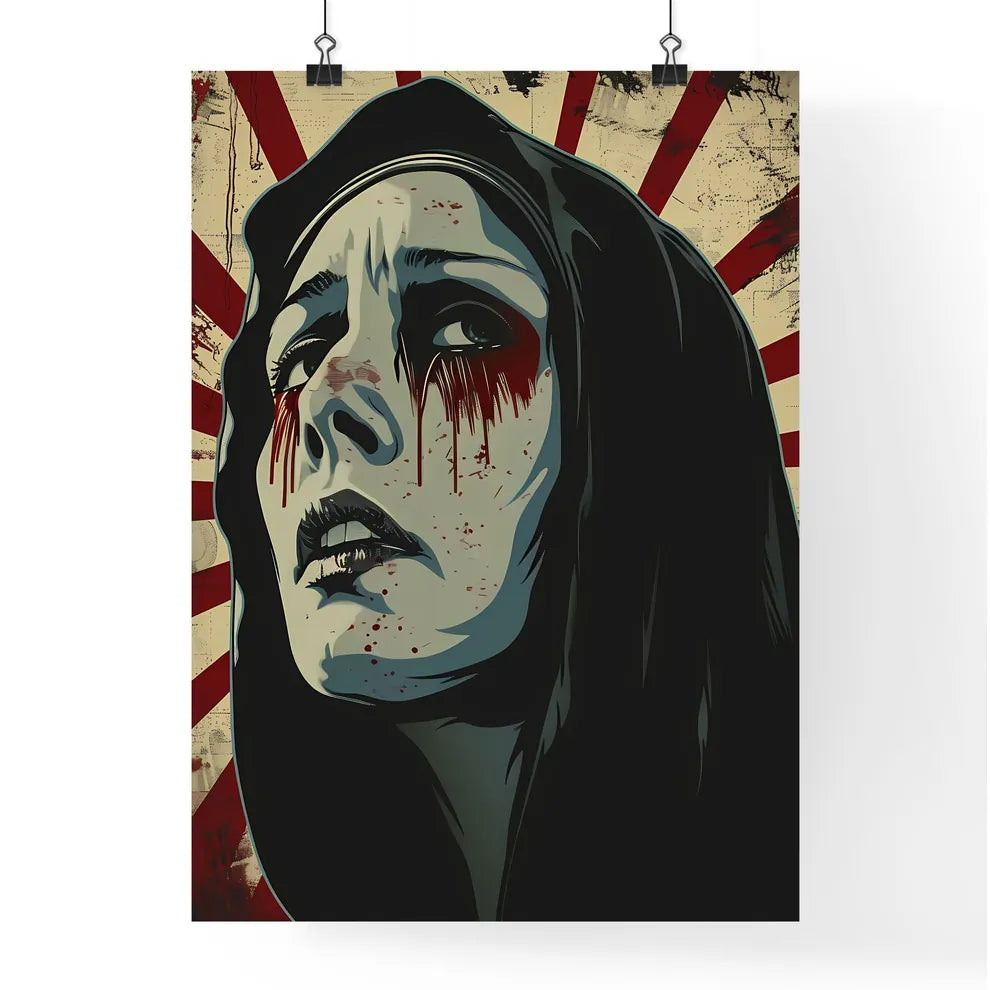 Striking Religious Iconography Poster
