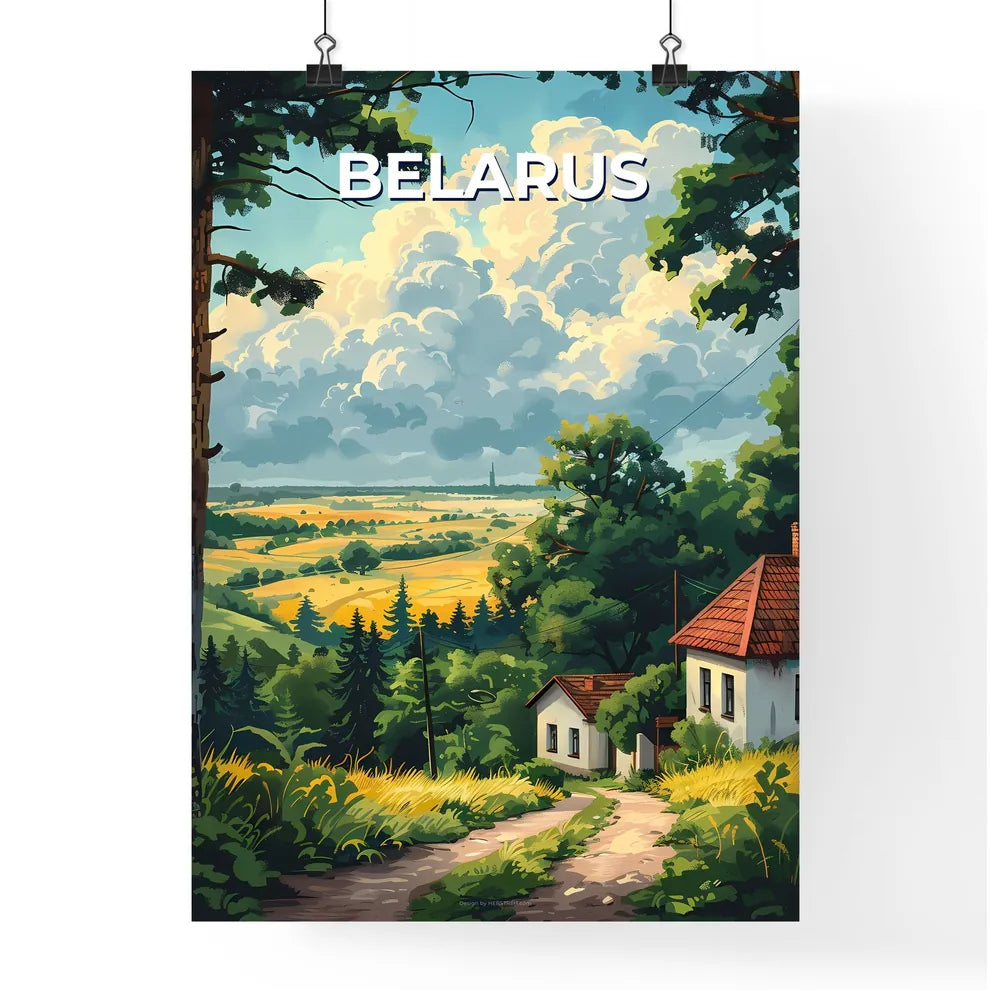 House in Forest Poster