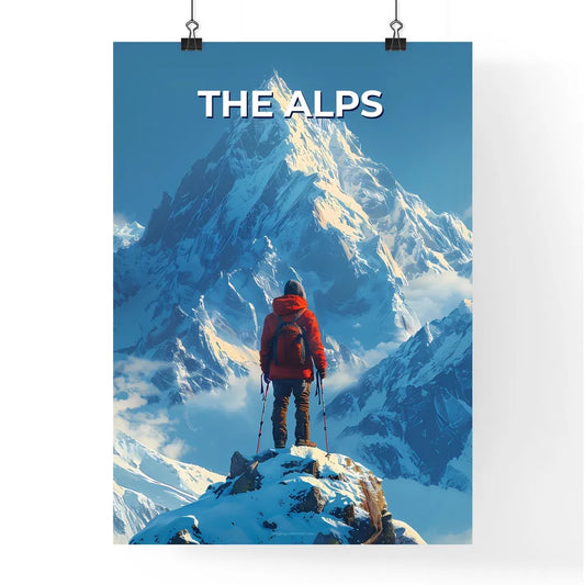Majestic Alpine Panorama Poster