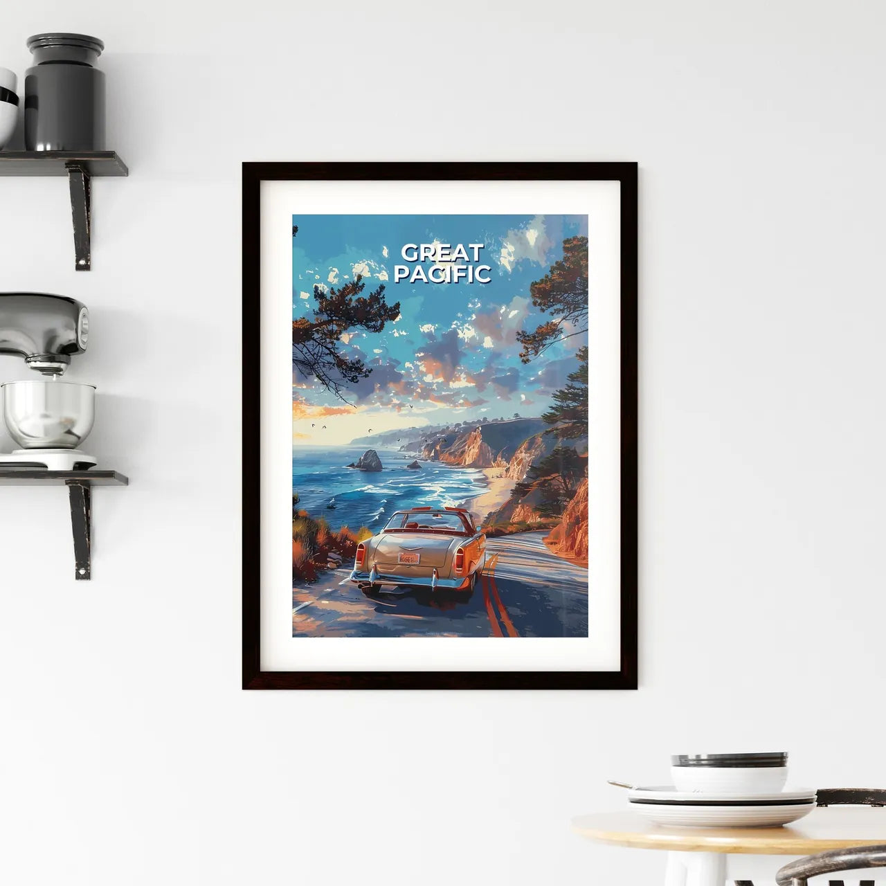 Vibrant Painting Framed Print