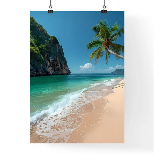 Colorful painting depicting Phuket's iconic  Poster