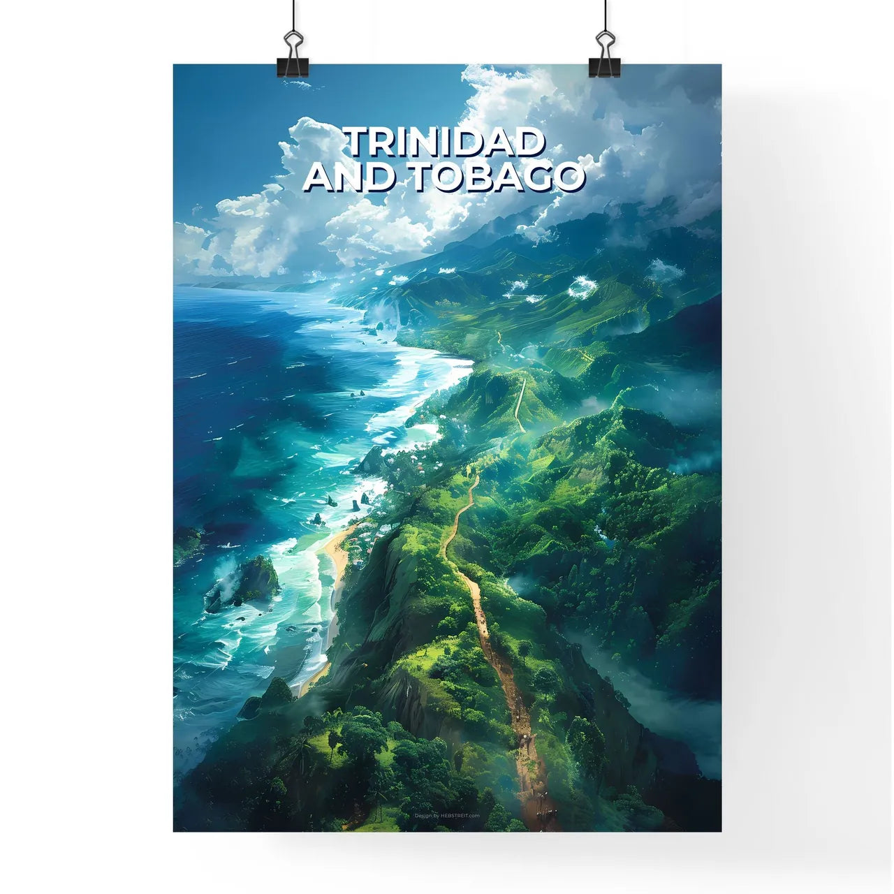 Trinidad and Tobago North Ame Poster