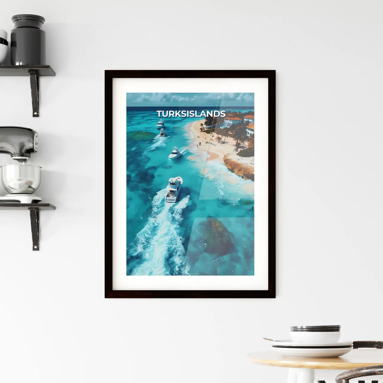 Turks and Caicos Islands Framed Print