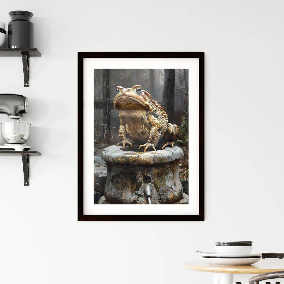 Vibrant Art Painting of an Ug Framed Print