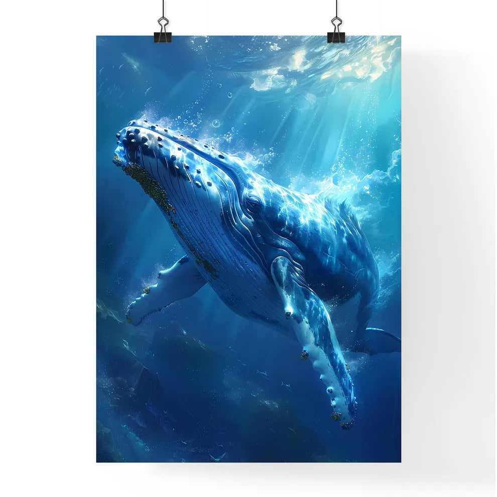 Vivid Underwater Masterpiece: Poster