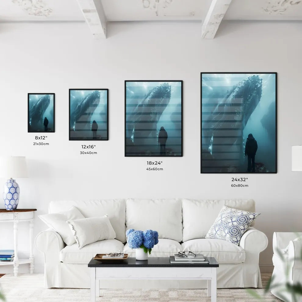 Vibrant underwater painting o Size Chart