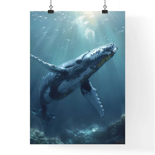 Underwater Art: Captivating D Poster