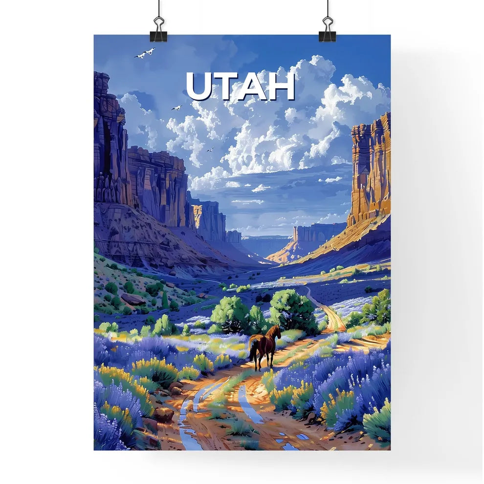 Vibrant Artistic Painting of  Poster