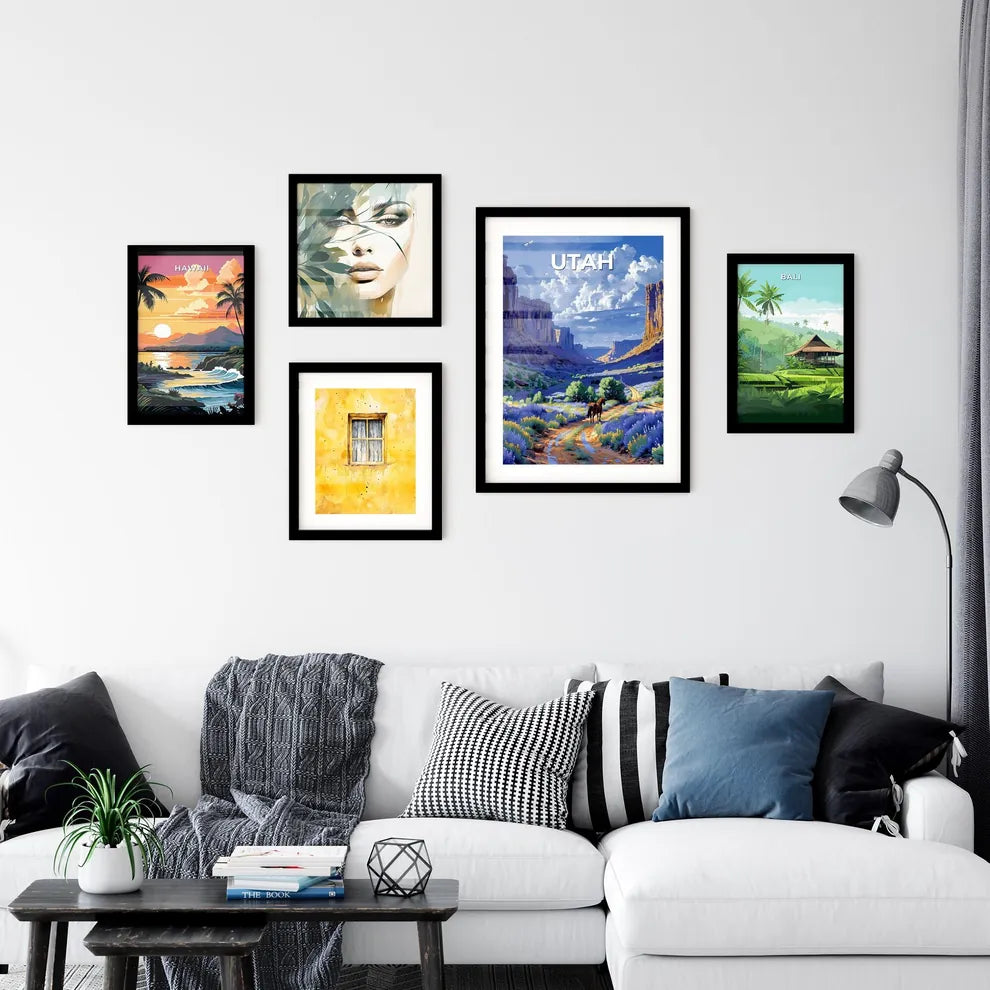 Vibrant Artistic Painting of  Art Print