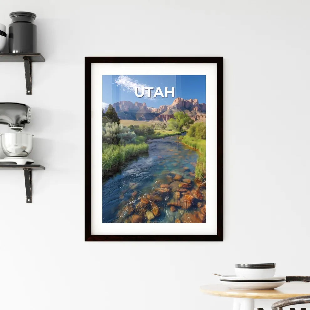 Fine art painting Framed Print