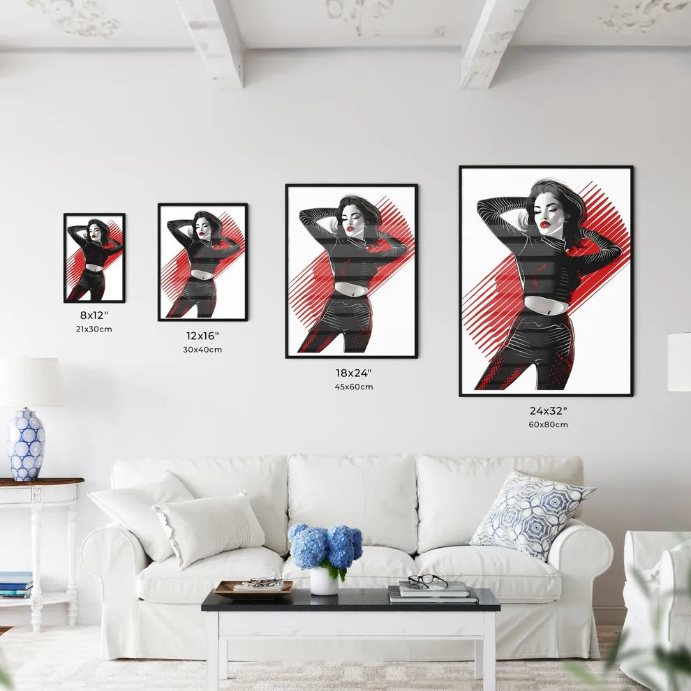 Fashion Illustration - Kitchen Hangings