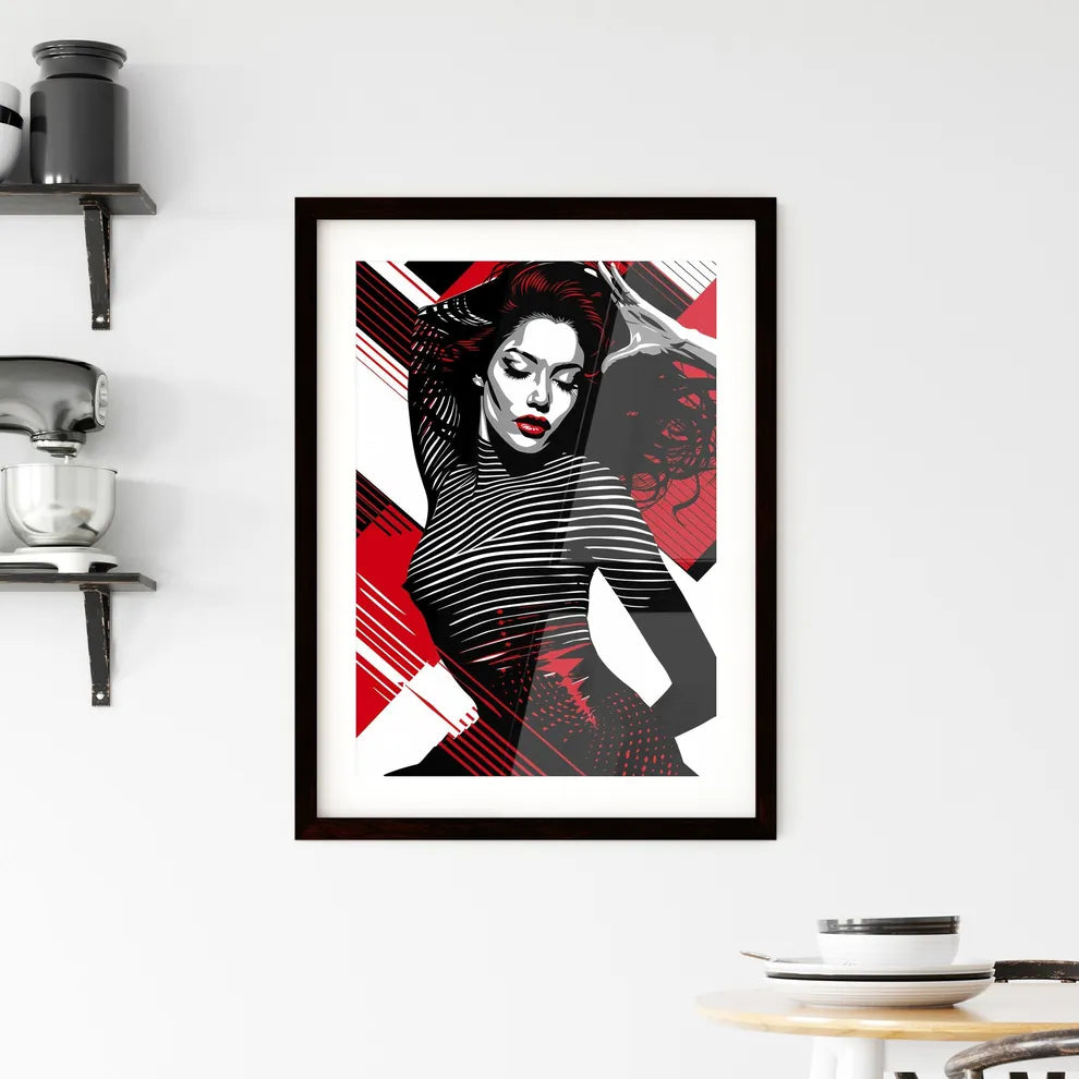 Fashion Illustration Framed Print