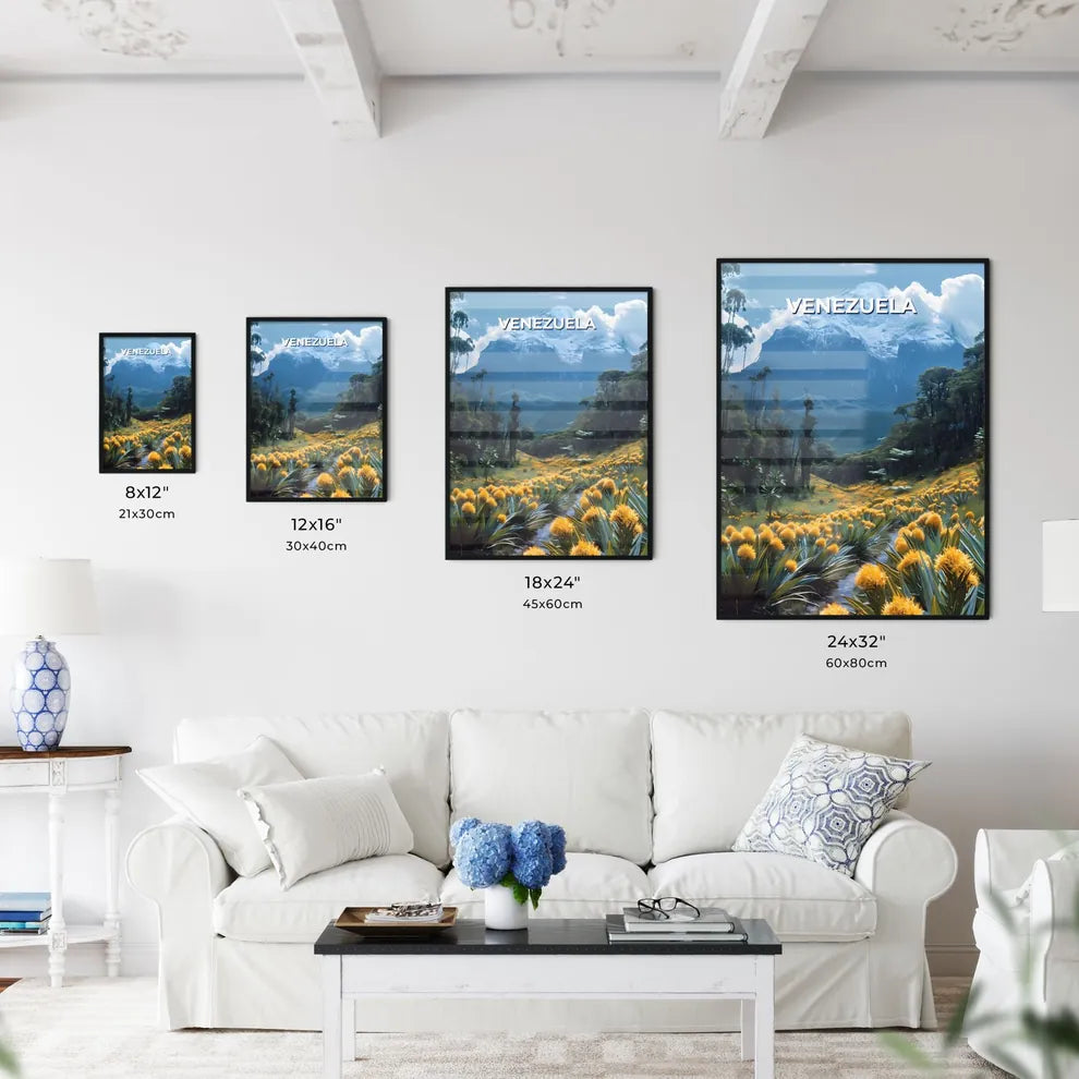 Vibrant South American Mounta Size Chart