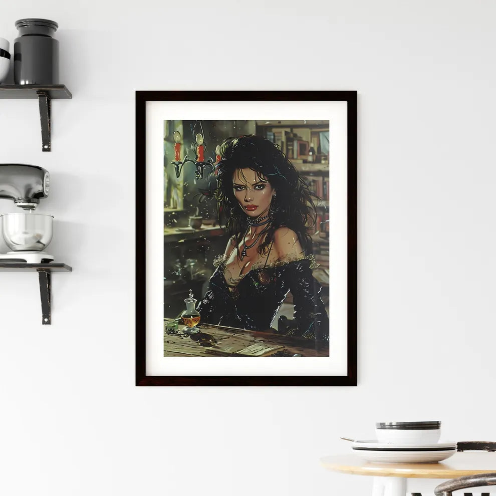 Surreal Gothic Horror Framed Print