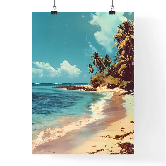 Vibrant vintage kodachrome art painting of a Poster