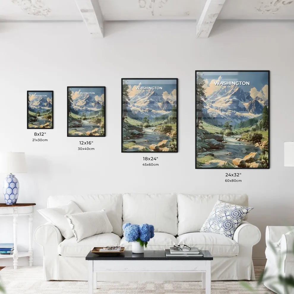 Enchanting Hand-Painted Scenic Artwork Depic - Kitchen Hangings