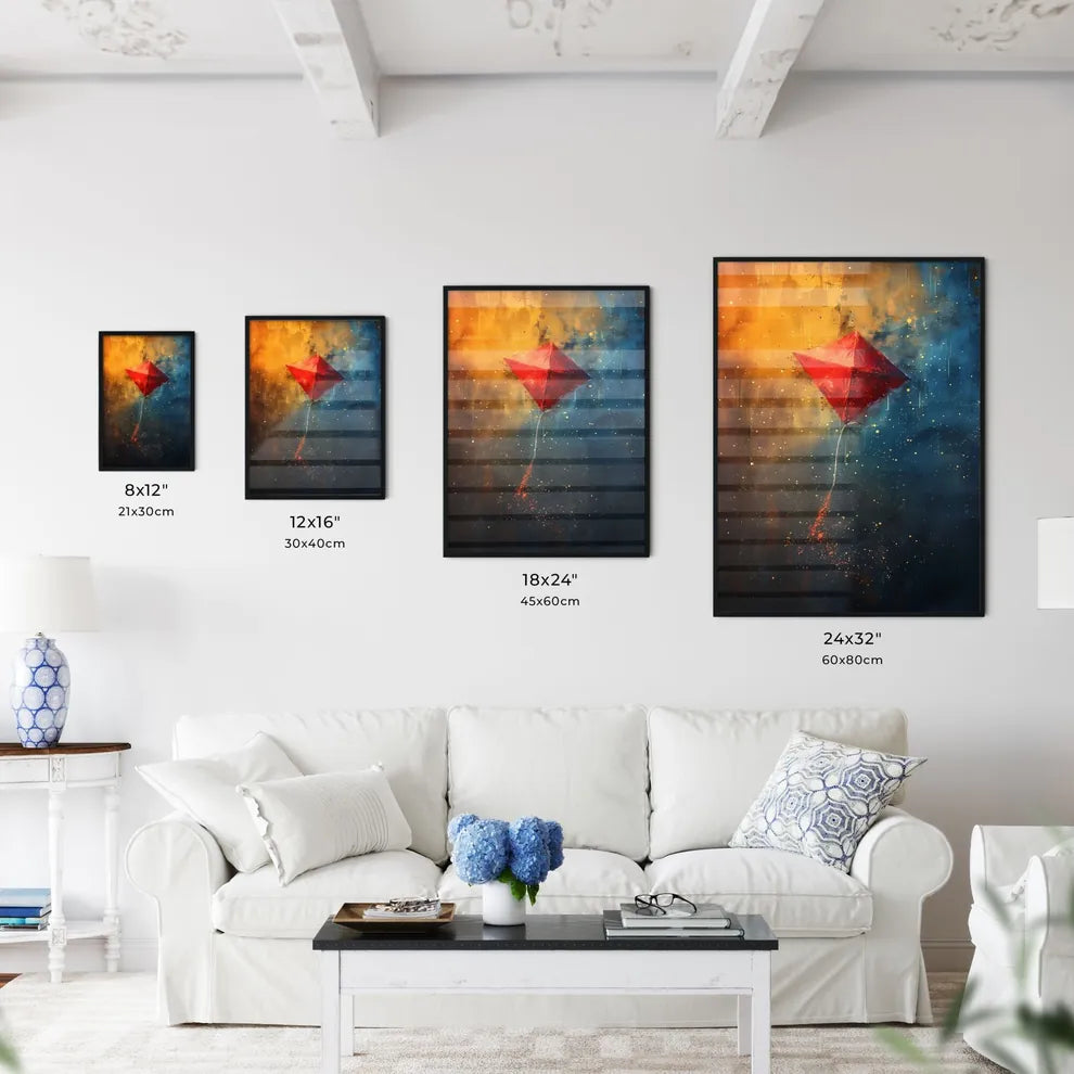 Vibrant Watercolor Painting - Kitchen Hangings