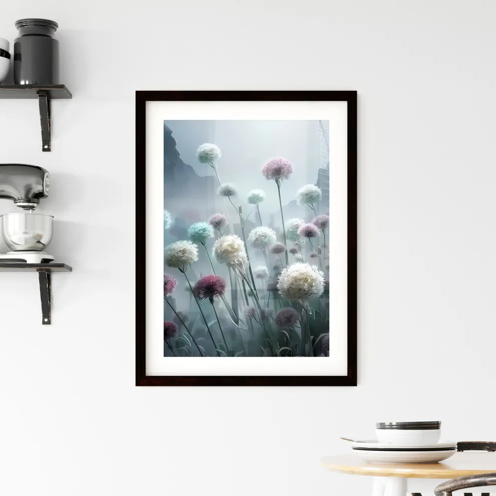 Vibrant Underwater Artwork Framed Print