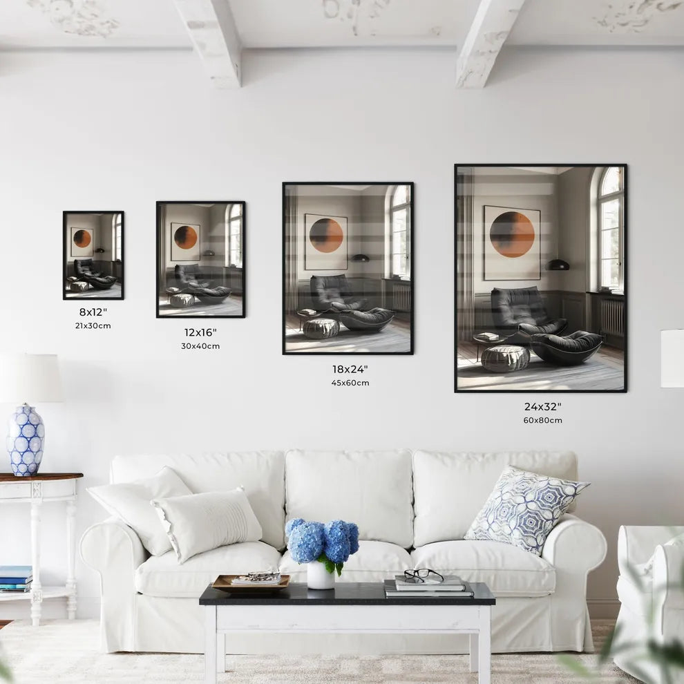 Minimalist Black and White Boho Print | Mode - Kitchen Hangings