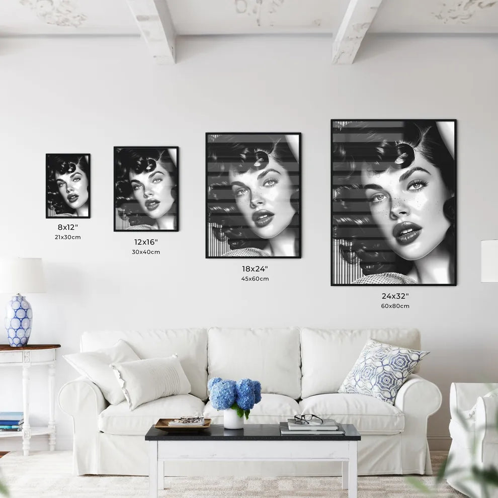 Black and white Pop Art screen printed paint - Kitchen Hangings