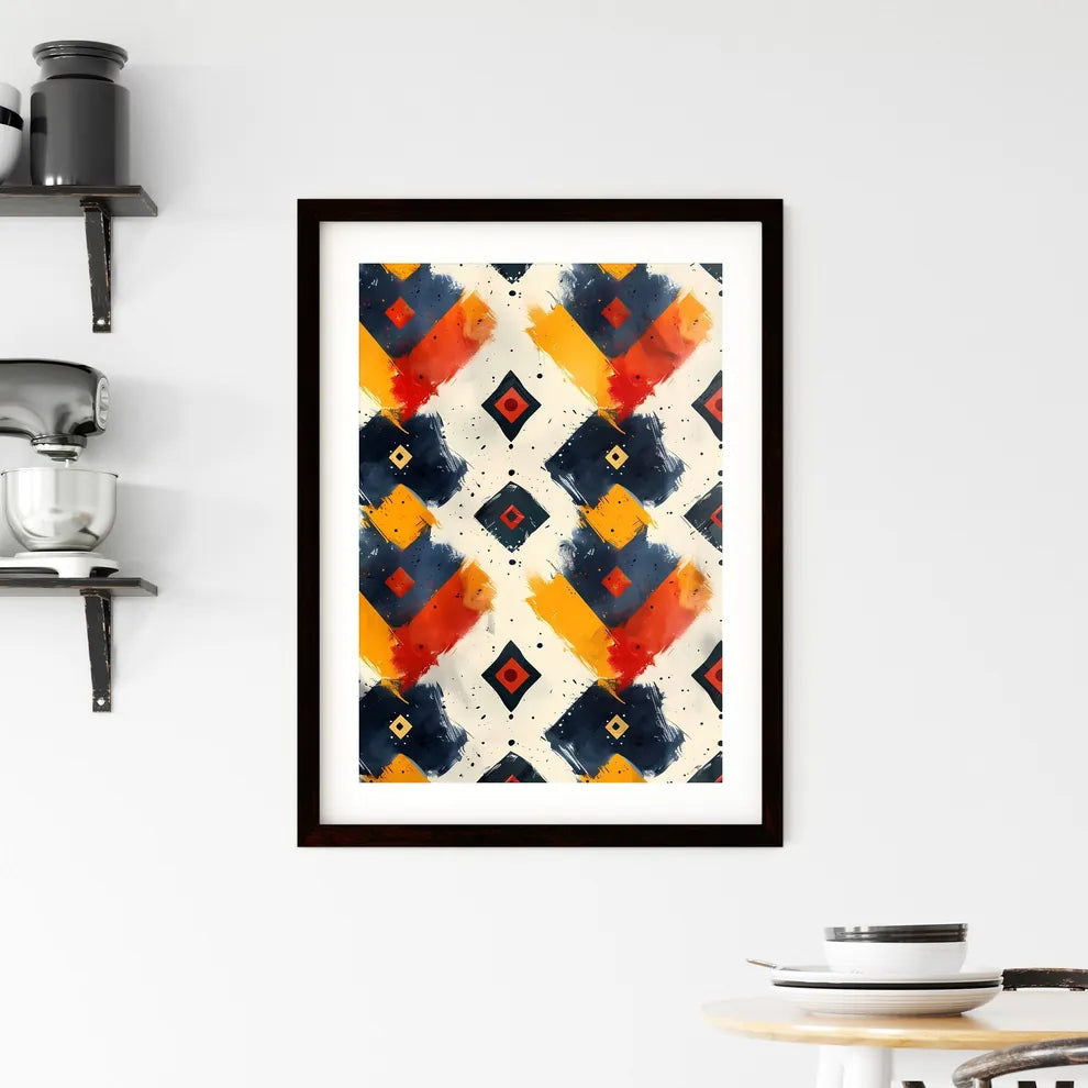 Abstract Framed Print