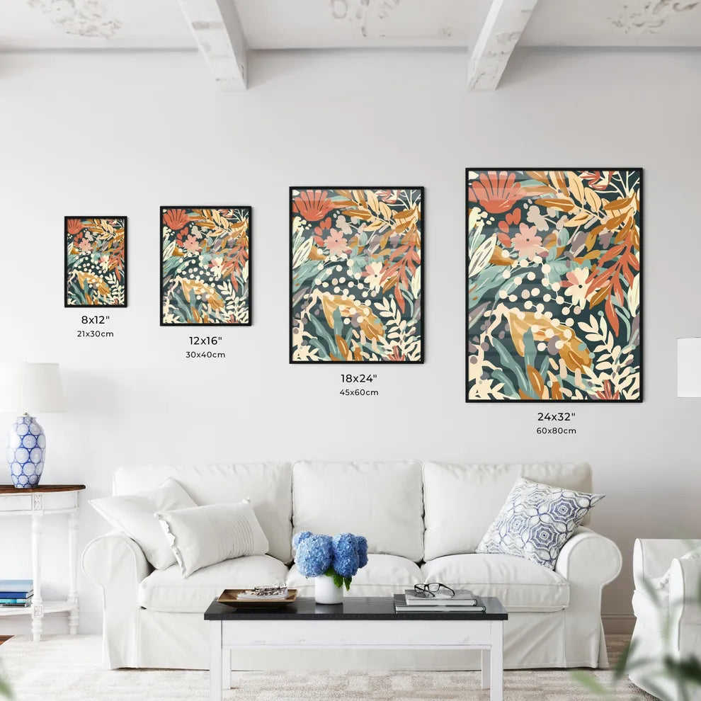 Boho flower art - Kitchen Hangings