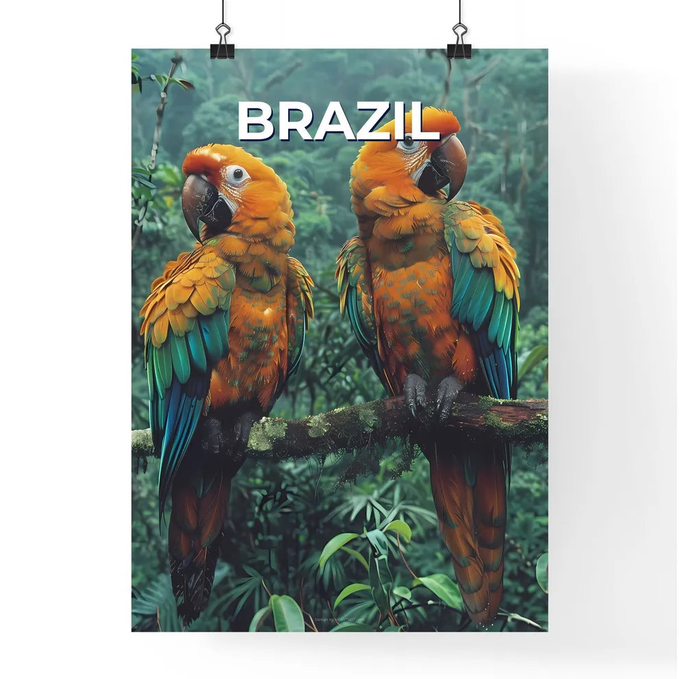 Exotic Wildlife Painting from Poster