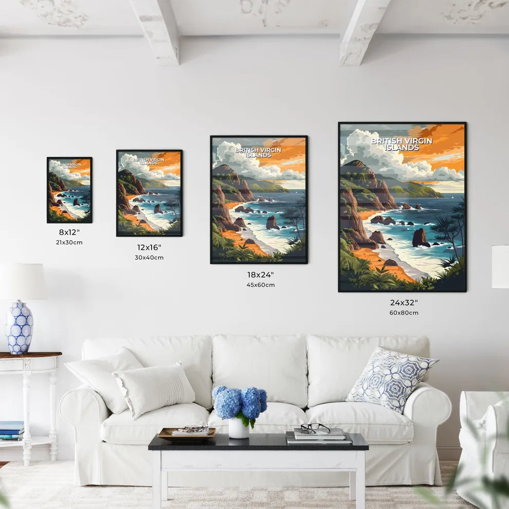 Beach in British Virgin Islands - Kitchen Hangings