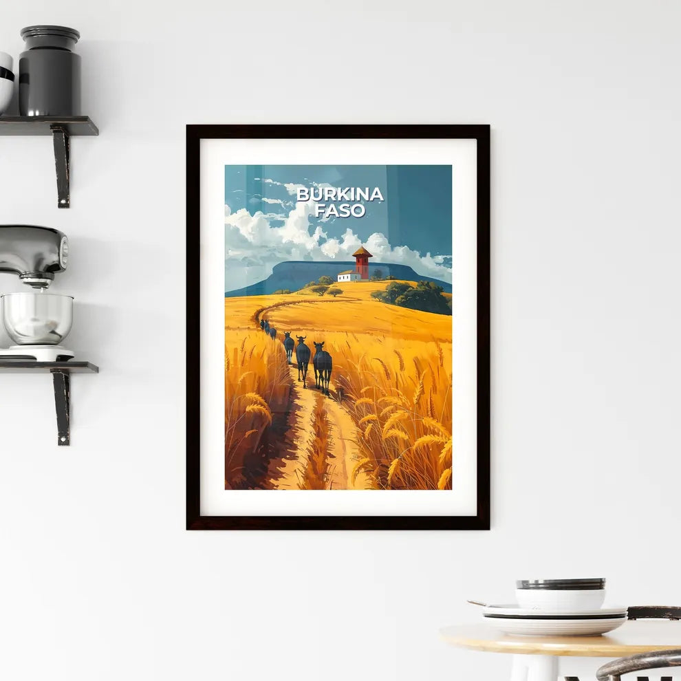 Burkina Faso Framed Print