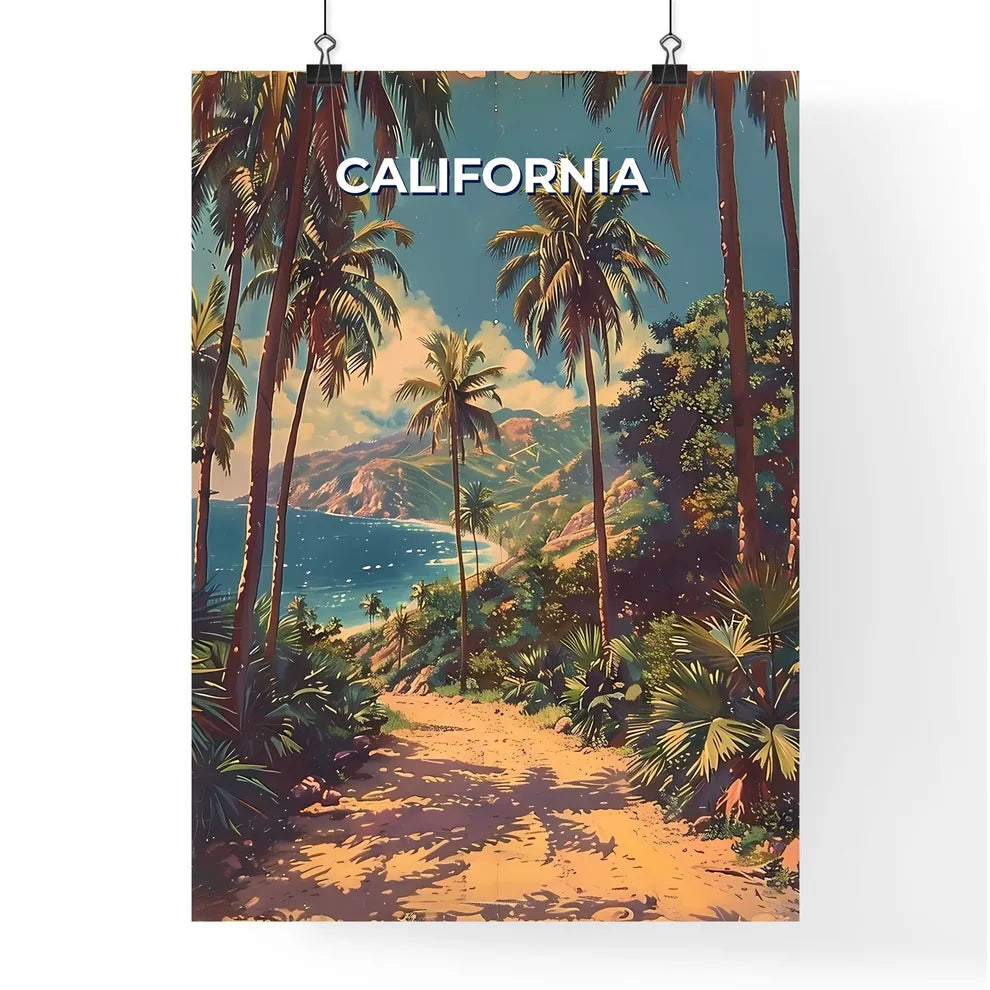 Path Through Tropical Forest Poster