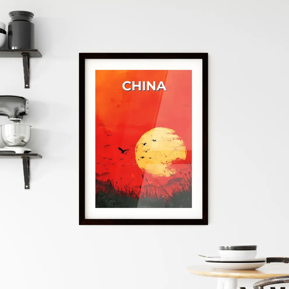 Birds in Flight: East Asian P Framed Print