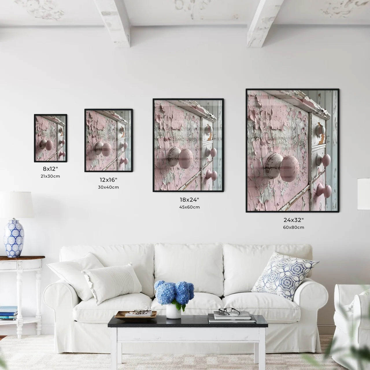 Vintage Inspired Shabby Chic Bathroom Cabine - Kitchen Hangings