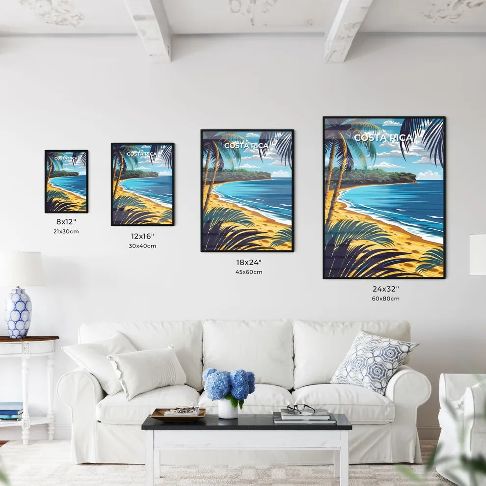 Abstract Beach Painting - Kitchen Hangings