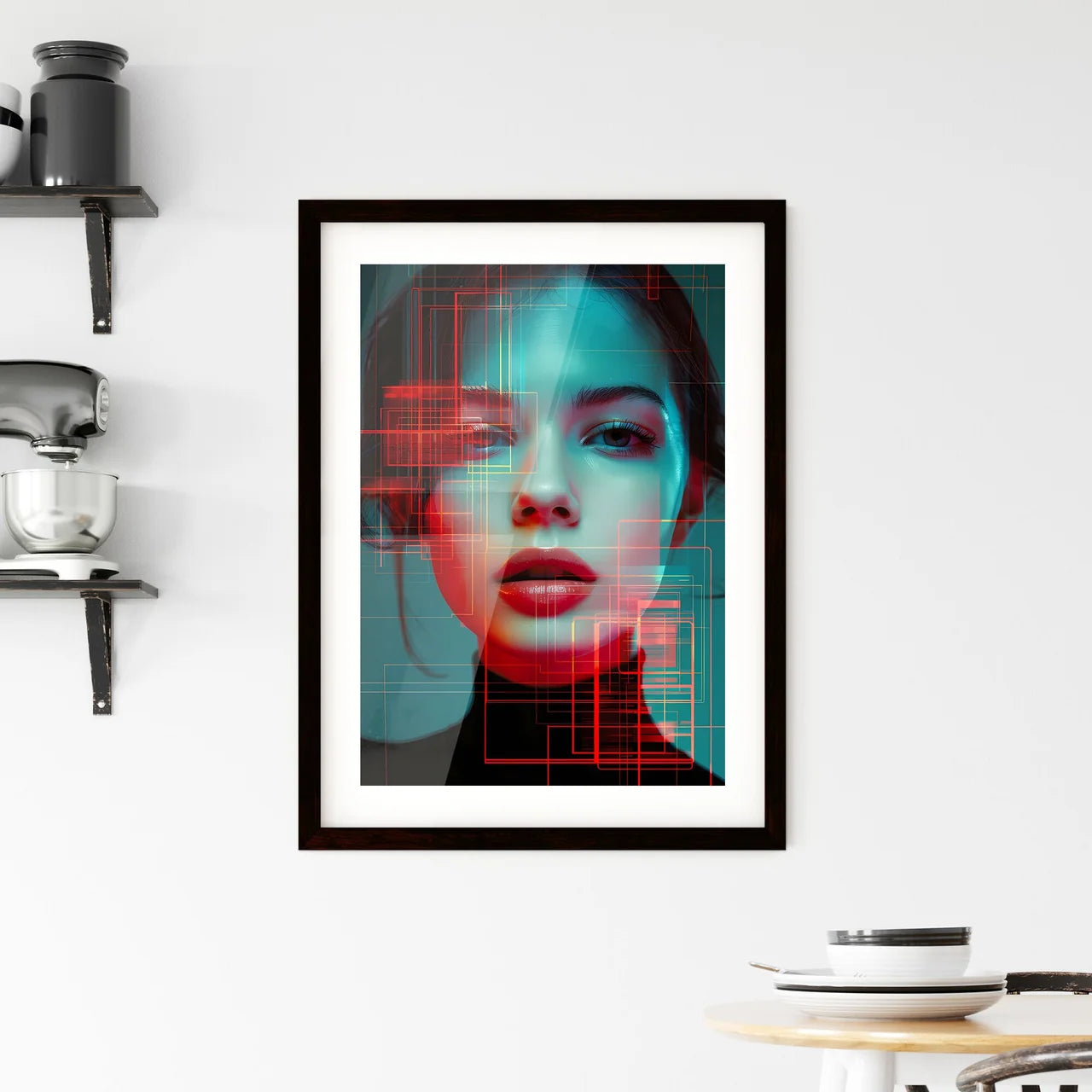 Vivid Art Compositions Framed Print