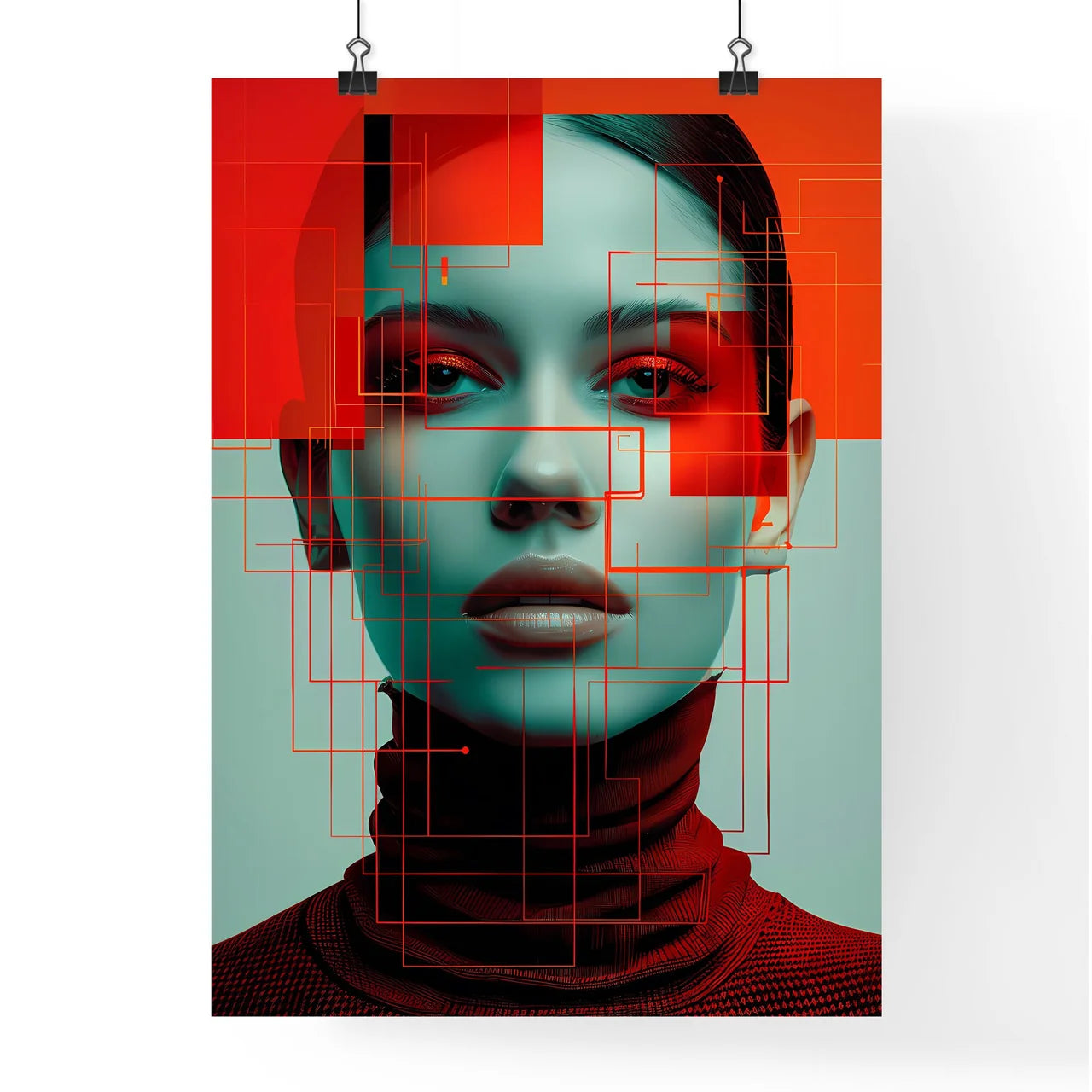 Fashion Magazine Cover Poster