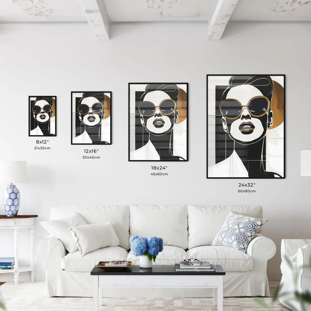 Vibrant Minimalist Artwork - Kitchen Hangings