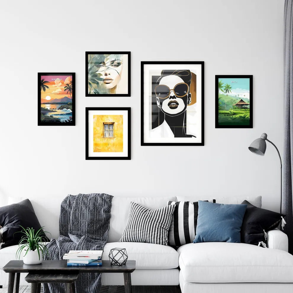 Vibrant Minimalist Artwork Wall Art