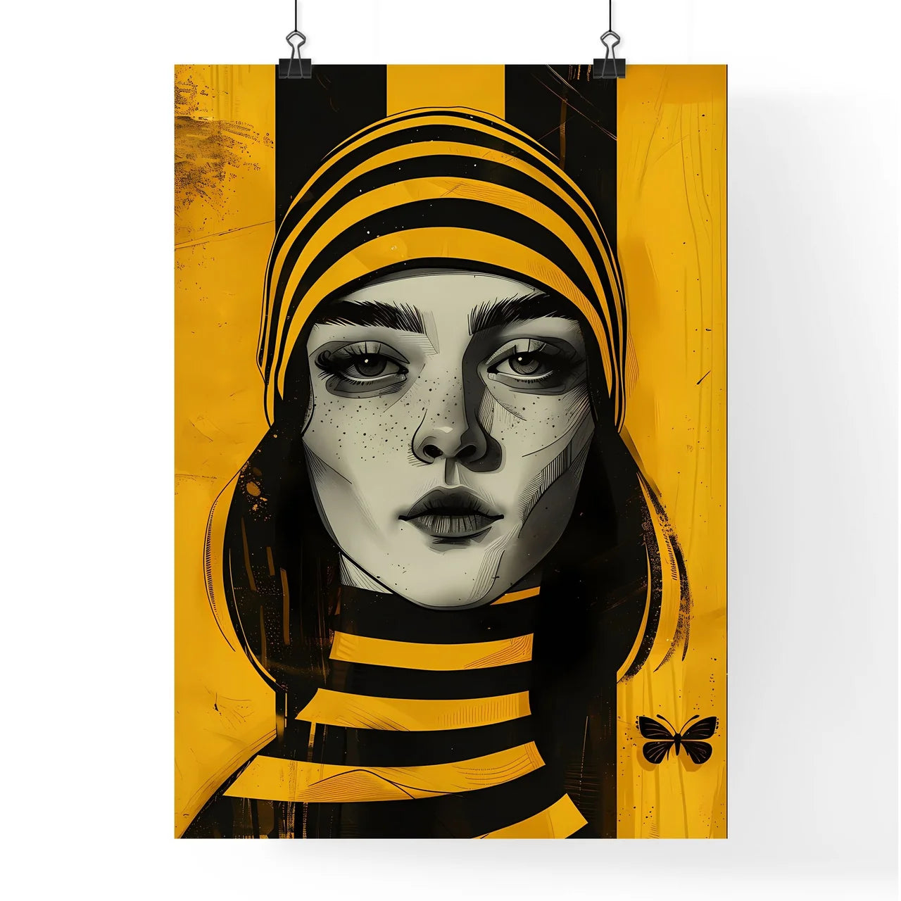 Striking Art Poster Poster