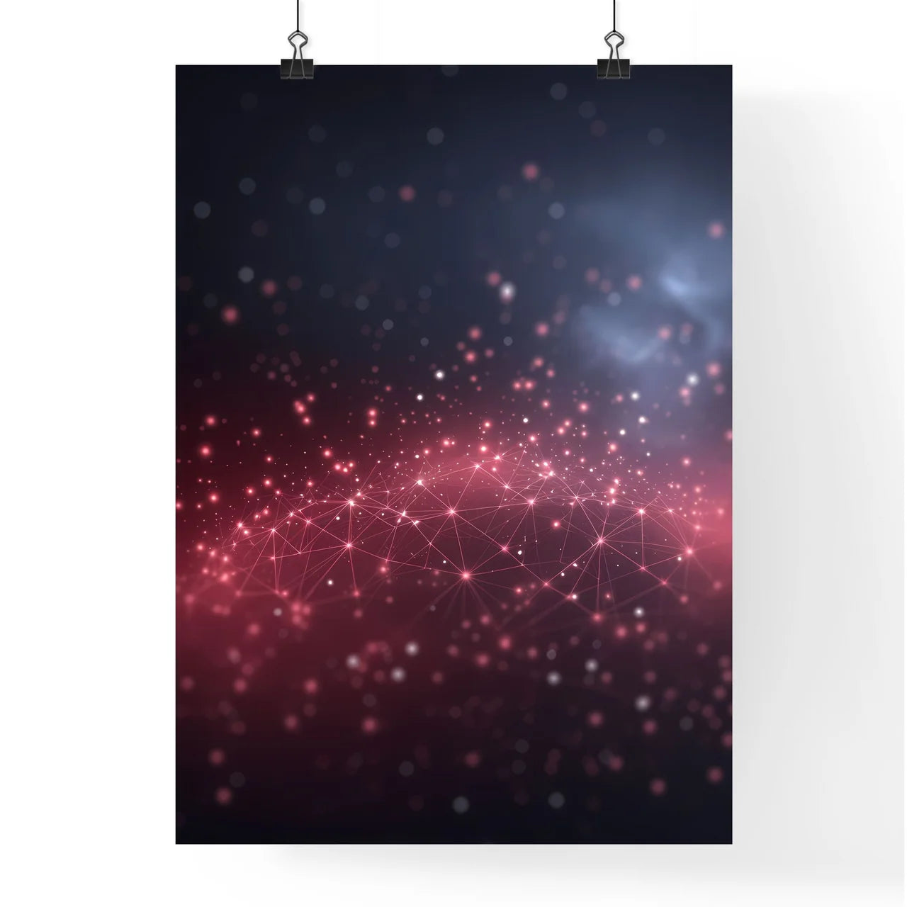 Modern abstract artwork Poster