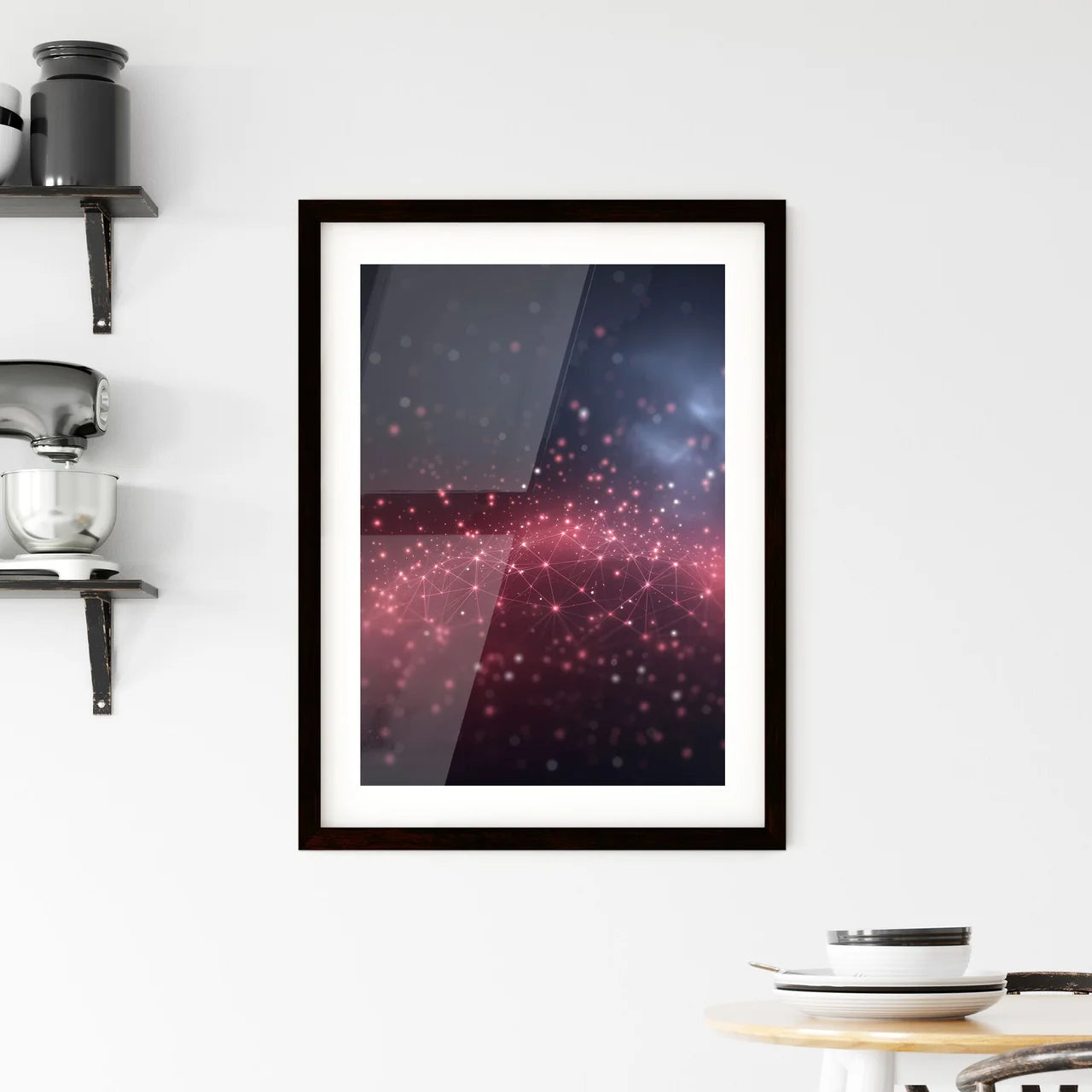 Modern abstract artwork Framed Print