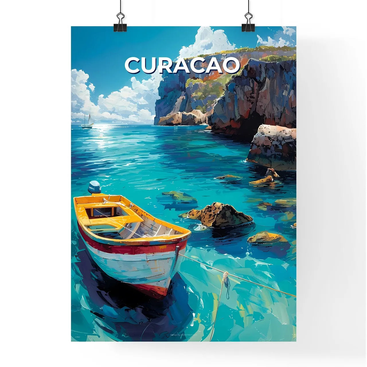Caribbean Art Poster