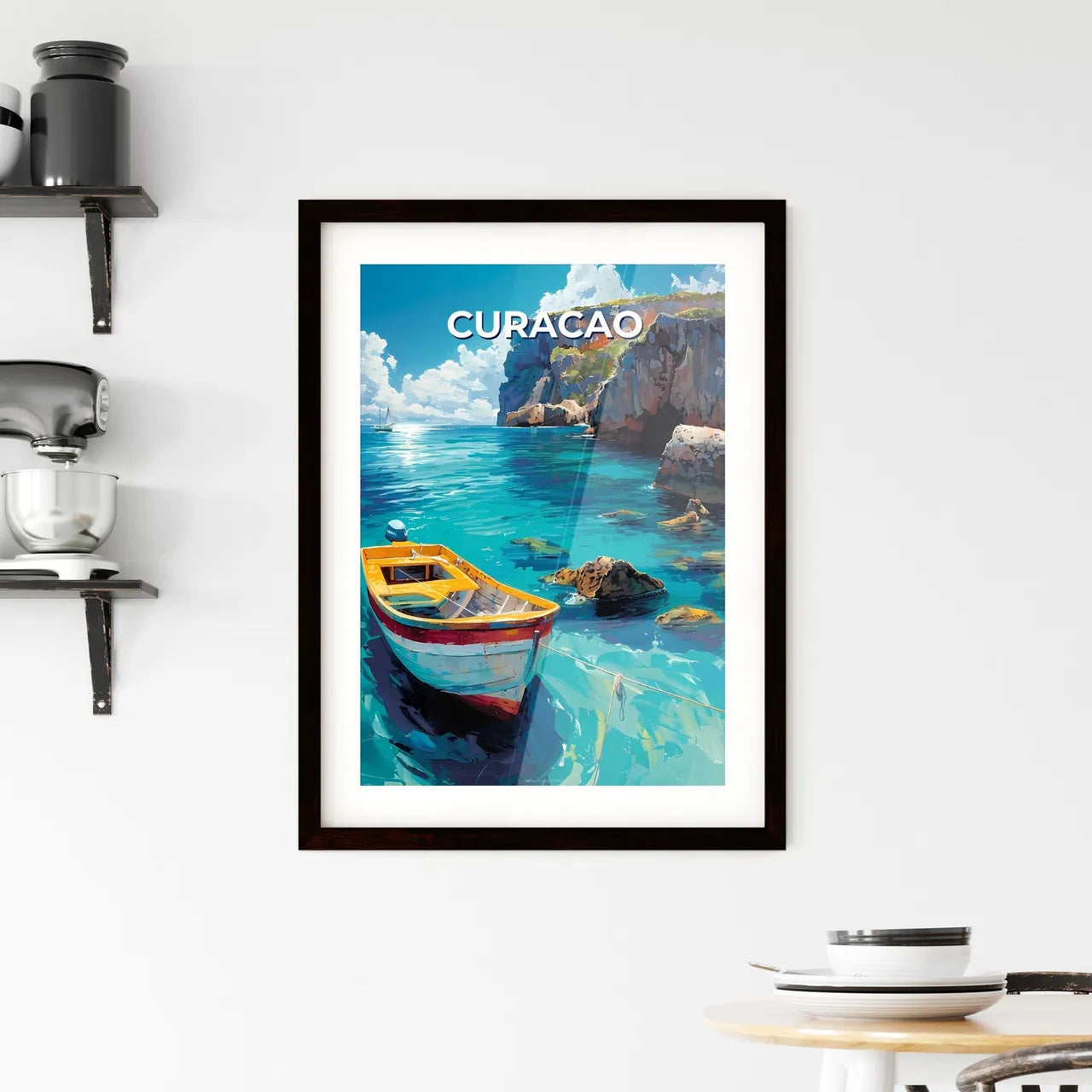 Caribbean Art Framed Print