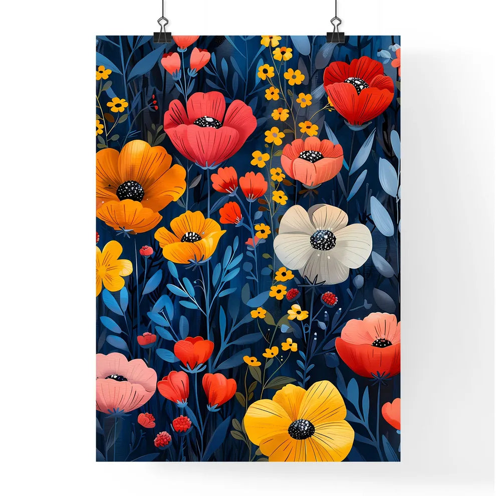 Elegant and vibrant design for cozy pillows Poster