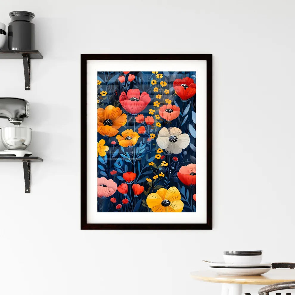 Elegant and vibrant design for cozy pillows Framed Print