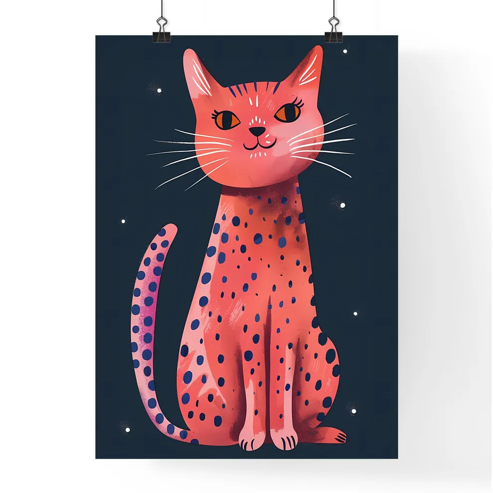 Vibrant Abstract Painting: Pl Poster