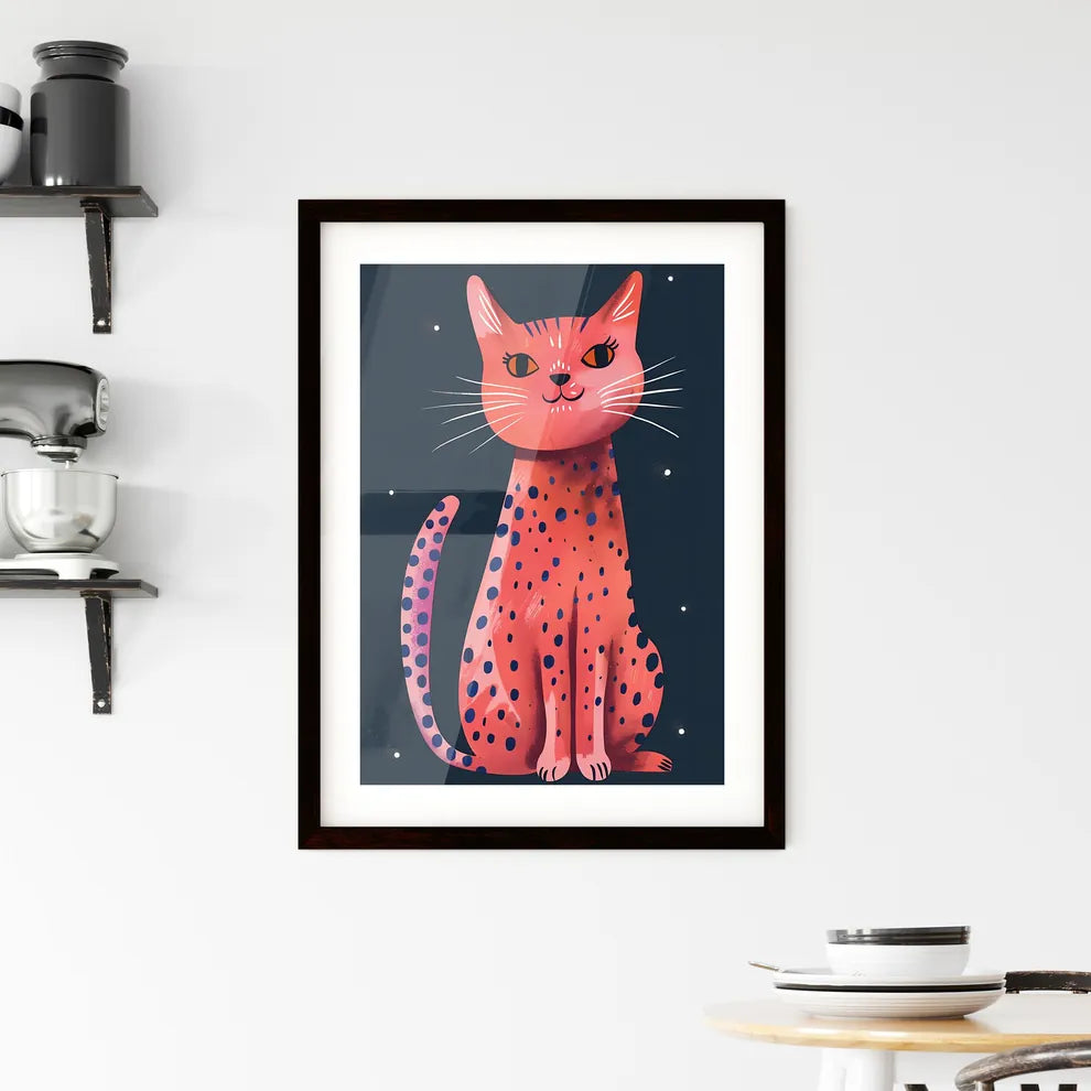 Vibrant Abstract Painting: Pl Framed Print