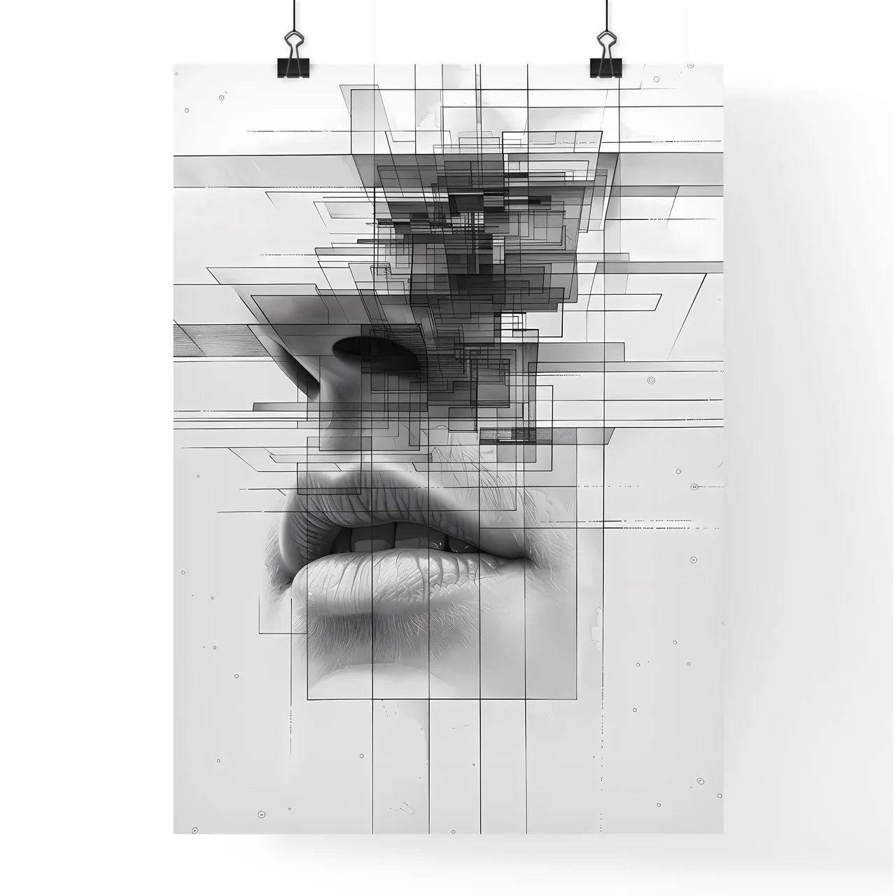 Vibrant High Fashion Art Poster