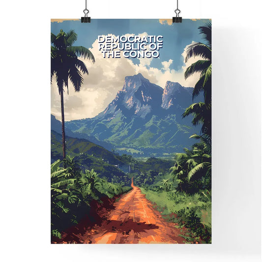 Road Through Lush Jungle Poster