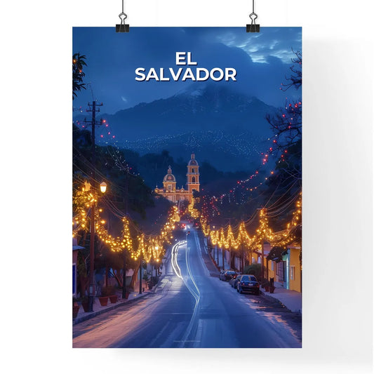 Vibrant Street Art Painting, El Salvador, North America, Travel, Art, Colorful, Culture, Tourism Poster