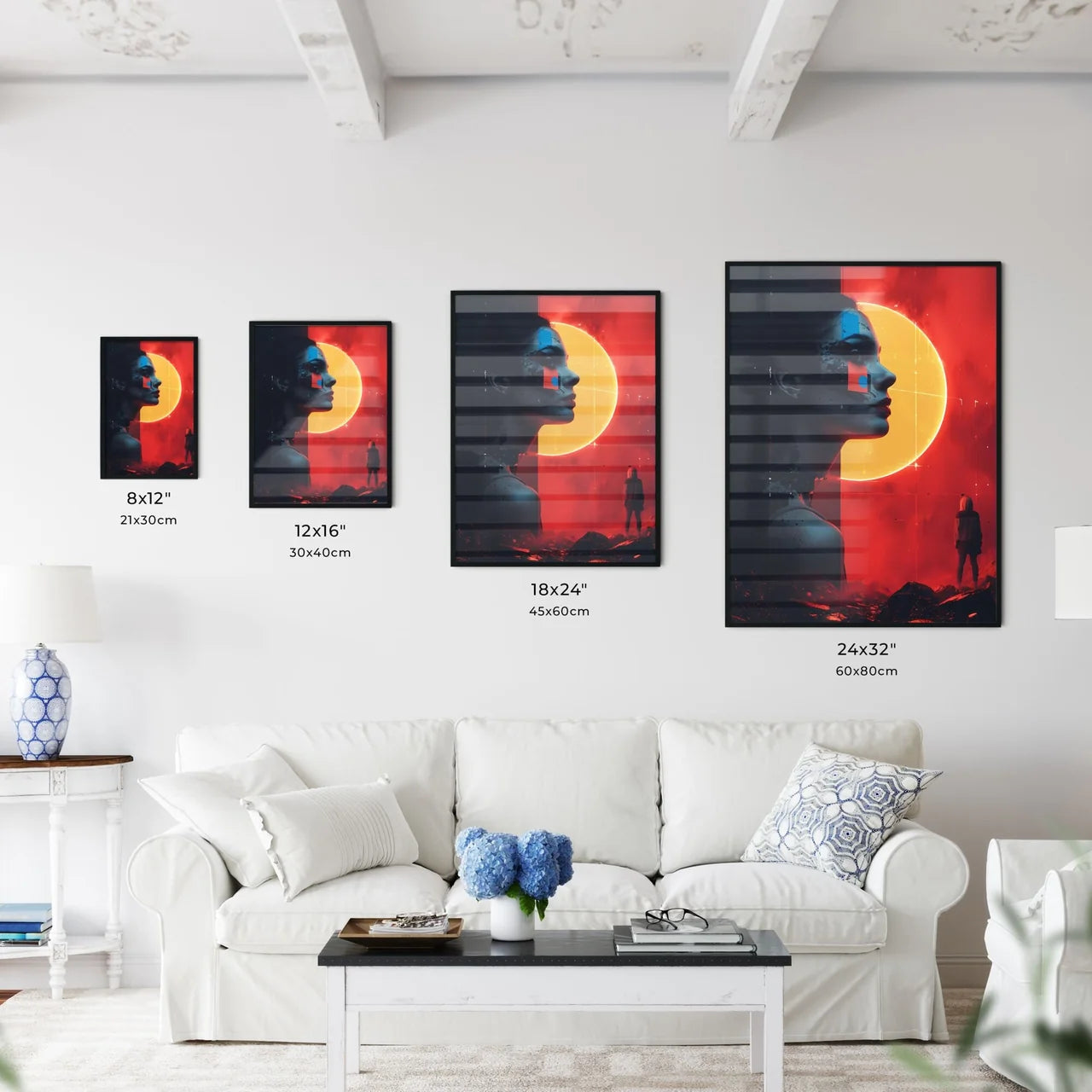 Minimalist Music Album Cover Art Featuring V - Kitchen Hangings